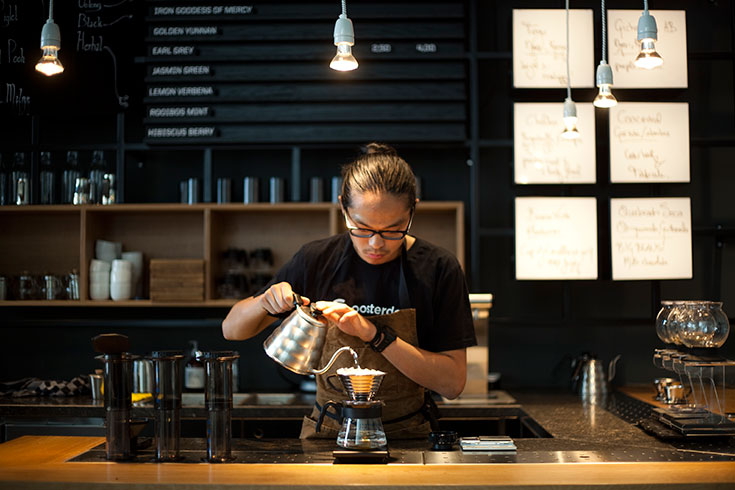 Sprudge op Oosterdok